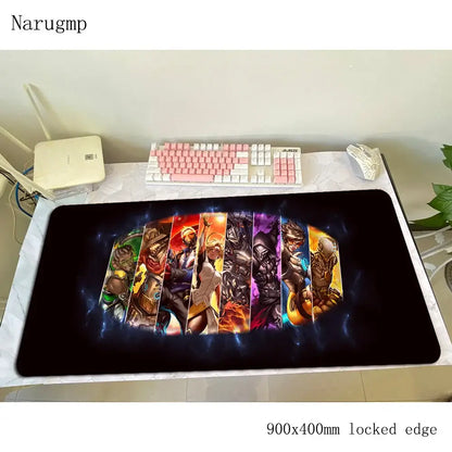 Overwatch podloga za miš, rođendanski računalni podložak 900x400x3mm, velika gaming podloga za miš, poklon, podloga za miš i tipkovnicu za PC gamere