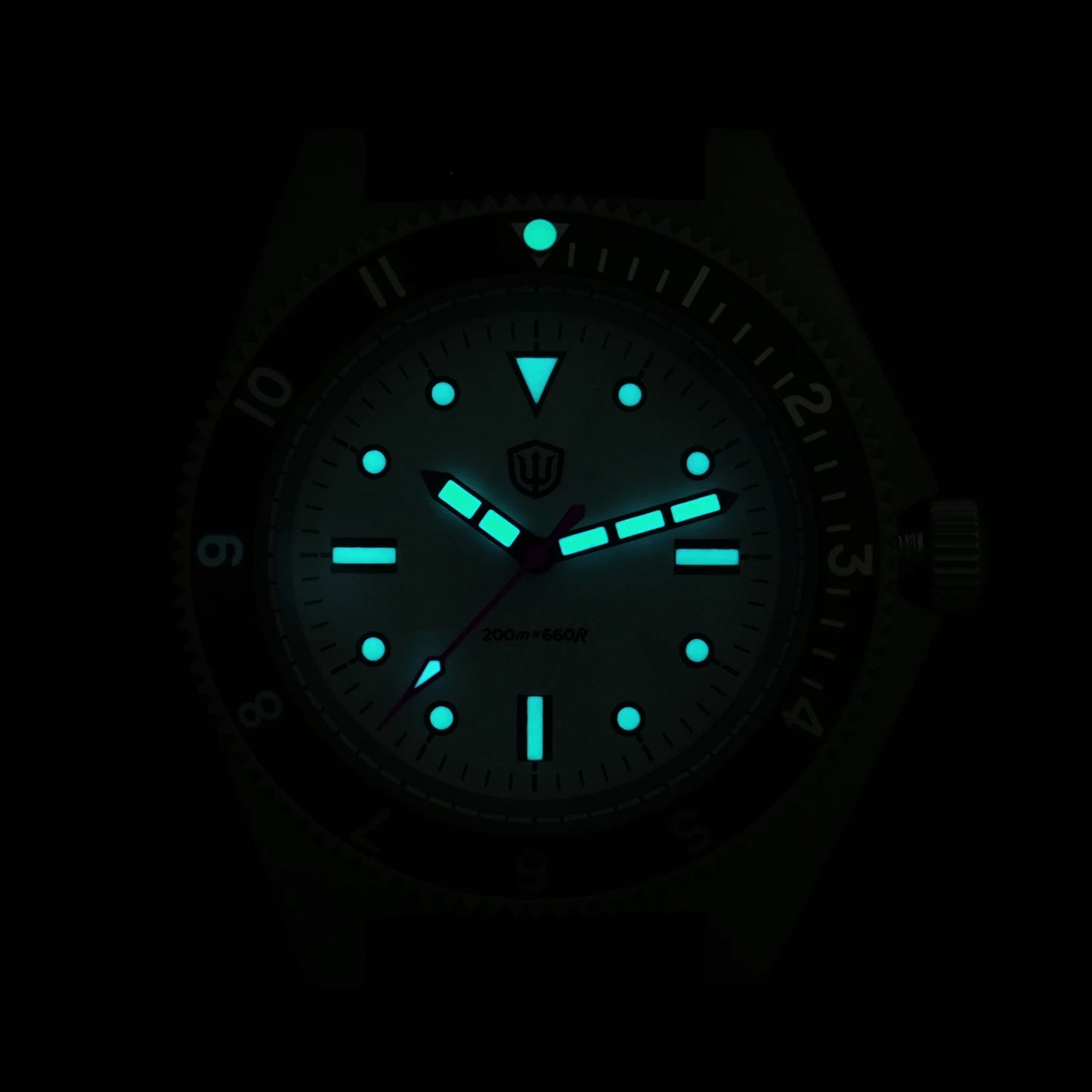 Watchdives WD1972 Men Watch VH31 Sweep Seconds Quartz Movement Sapphire  Stainless Steel Watches Waterproof Luminous Wristwatch