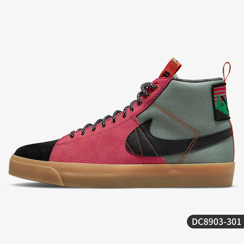 Zapatillas de skate unisex de caña alta Nike SB Blazer Zoom DC8903-301