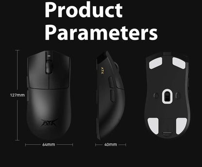 Ratón gaming inalámbrico ATK Blazing Sky X1/X1V2 8K de baja latencia, ligero para FPS, Liekong E-sports, accesorios personalizados para PC