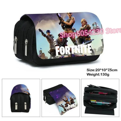 Mochila Fortnited de 3 piezas para niños Victory Game, 16 pulgadas, resistente al agua, mochila preescolar moderna, mochilas escolares para primaria