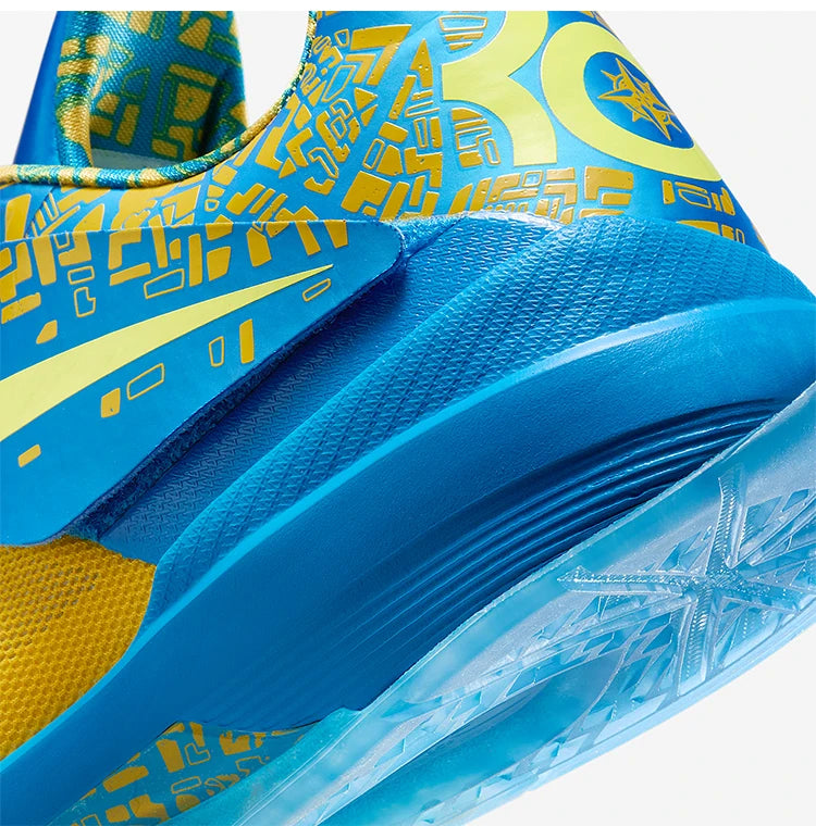 Sapatilhas de Basquetebol Baixas Retro Leves para Homem Nike Genuine KD 4 FZ5916-400