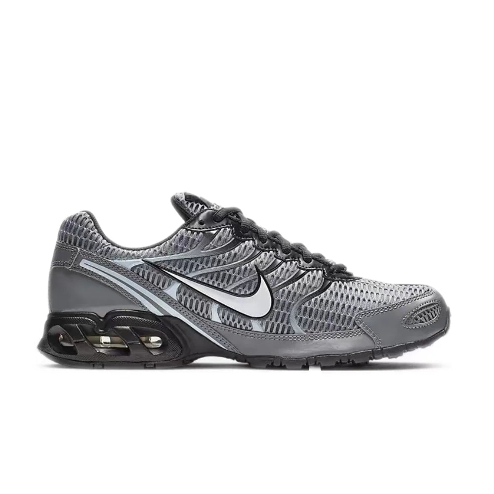 Nike Air Max Torch 4 Men's Low-Top Running Shoes – Gray/Silver, Casual Fabric, Breathable Mesh & Long-Lasting Wear 343846-012