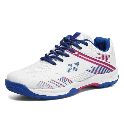 Professionelle Badminton-Schuhe, Sneaker, atmungsaktive, rutschfeste Tennis- und Sportschuhe für Herren und Damen, Trainingssneaker