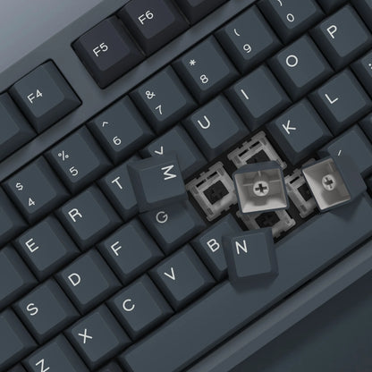 KBDiy 174 teclas/set teclas PBT GMK Apollo Double Shot minimalistas perfil ISO Cherry para teclado mecánico gaming, compatibles con MX