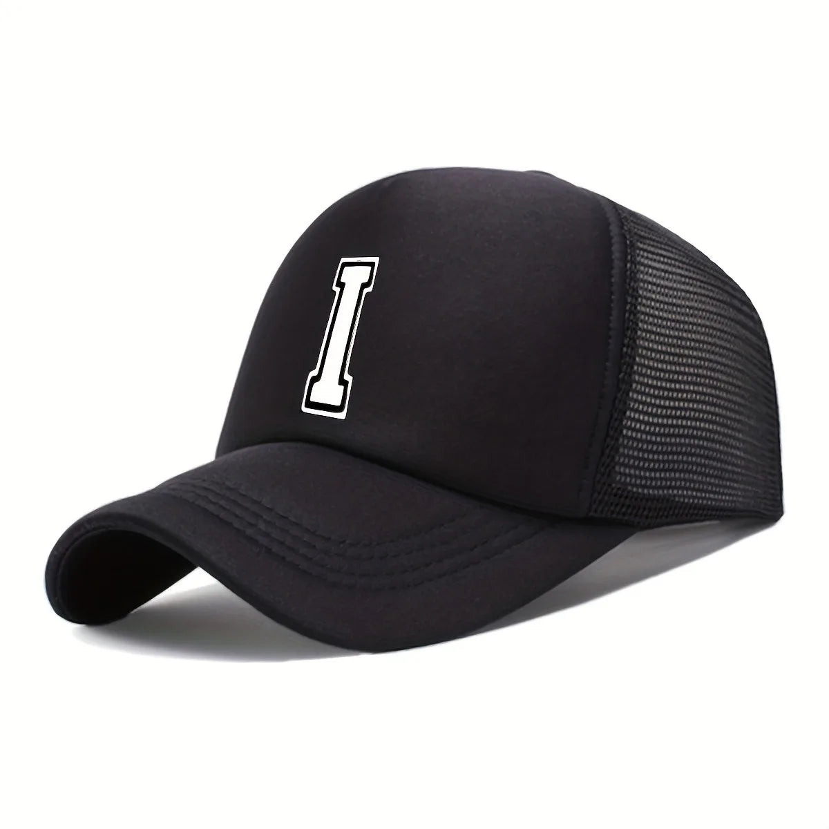[26-Letter Trendy Baseball Cap] Kids' Lightweight Cap |  Featuring a 26-Letter Truck Driver Design, Perfect for Sun Protection