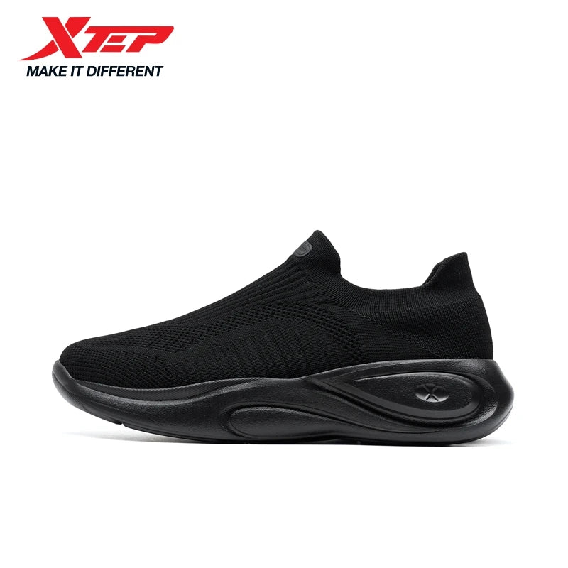 Xtep Anti-Slip Lightweight Soft Mid sole Rebound For Male Breathable Comfortable Casual Shoes 874219320013