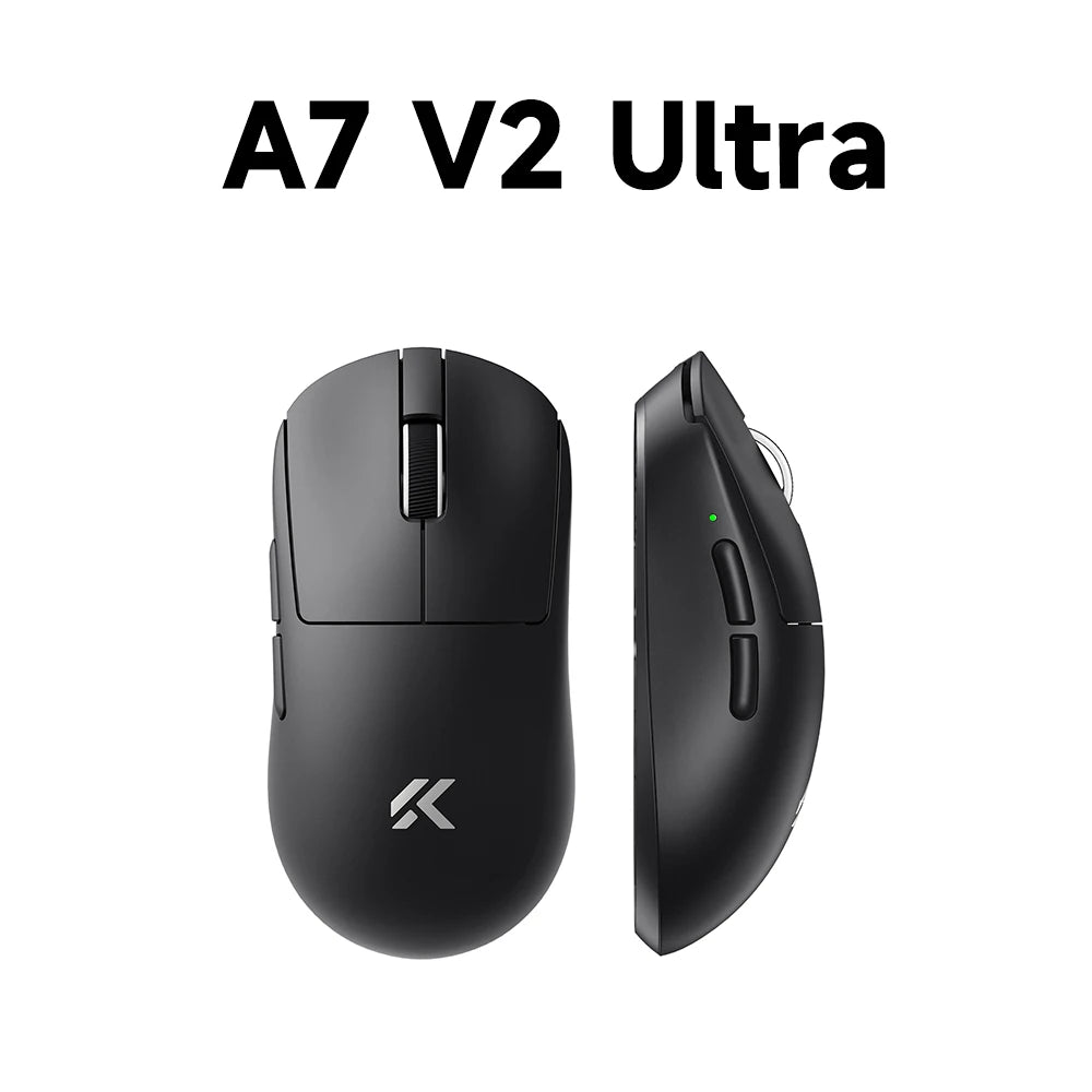 MCHOSE A7 V2 Lightweight Wireless Gaming Mouse, PAW3950 Sensor, Dual 8000Hz Polling Rate, 42,000 DPI Esports Gaming Mouse for PC & Office