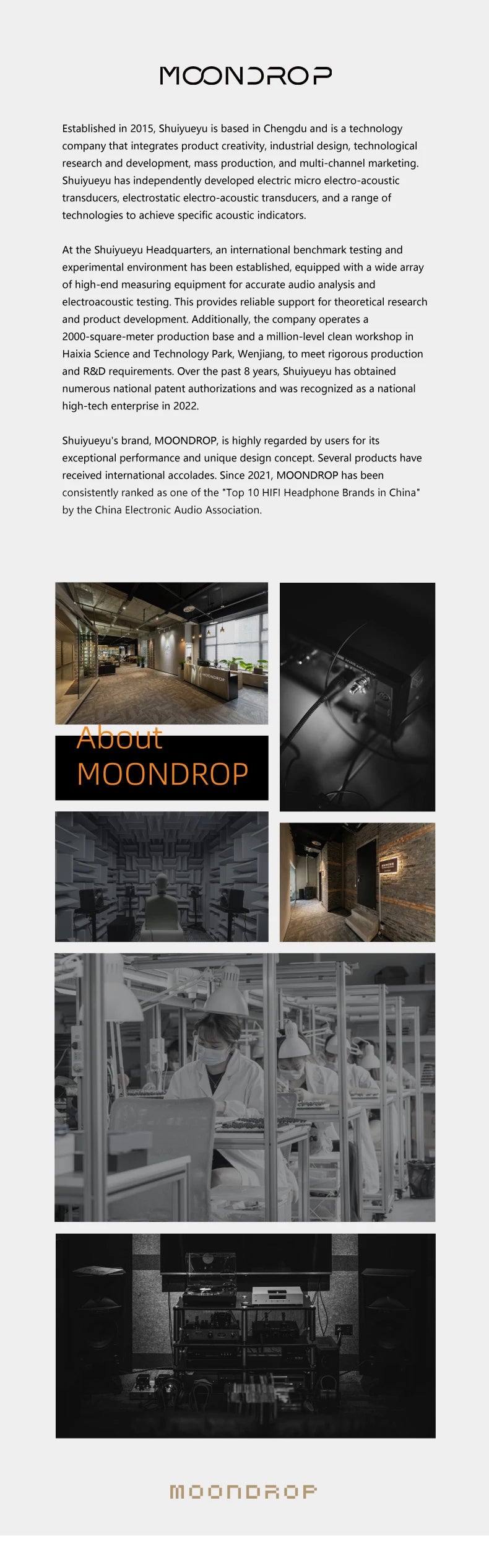 MOONDROP NICE BUDS Earphone 15.4mm Large Dynamic Driver Flat-headed Earbuds