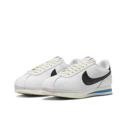 POIZON Nike Cortez White Black Light Photo Blue Women's