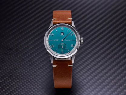 Milifortic 38MM Minimalist Jumping Hour Auto Watch Man R088 Sapphire Crystal 10ATM Vintage Stainless Steel Mechanical Watches