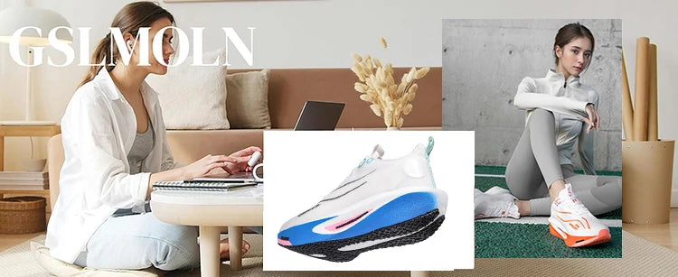 Scarpe da running con piastra in carbonio uomo donna, sneakers professionali da maratona e gara, traspiranti e leggere, per corsa su strada e allenamento