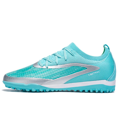 Botas de fútbol TF para hombre, zapatillas resistentes para cancha Society, transpirables para adulto, calzado masculino de fútbol para entrenamiento, alta calidad, con tacos