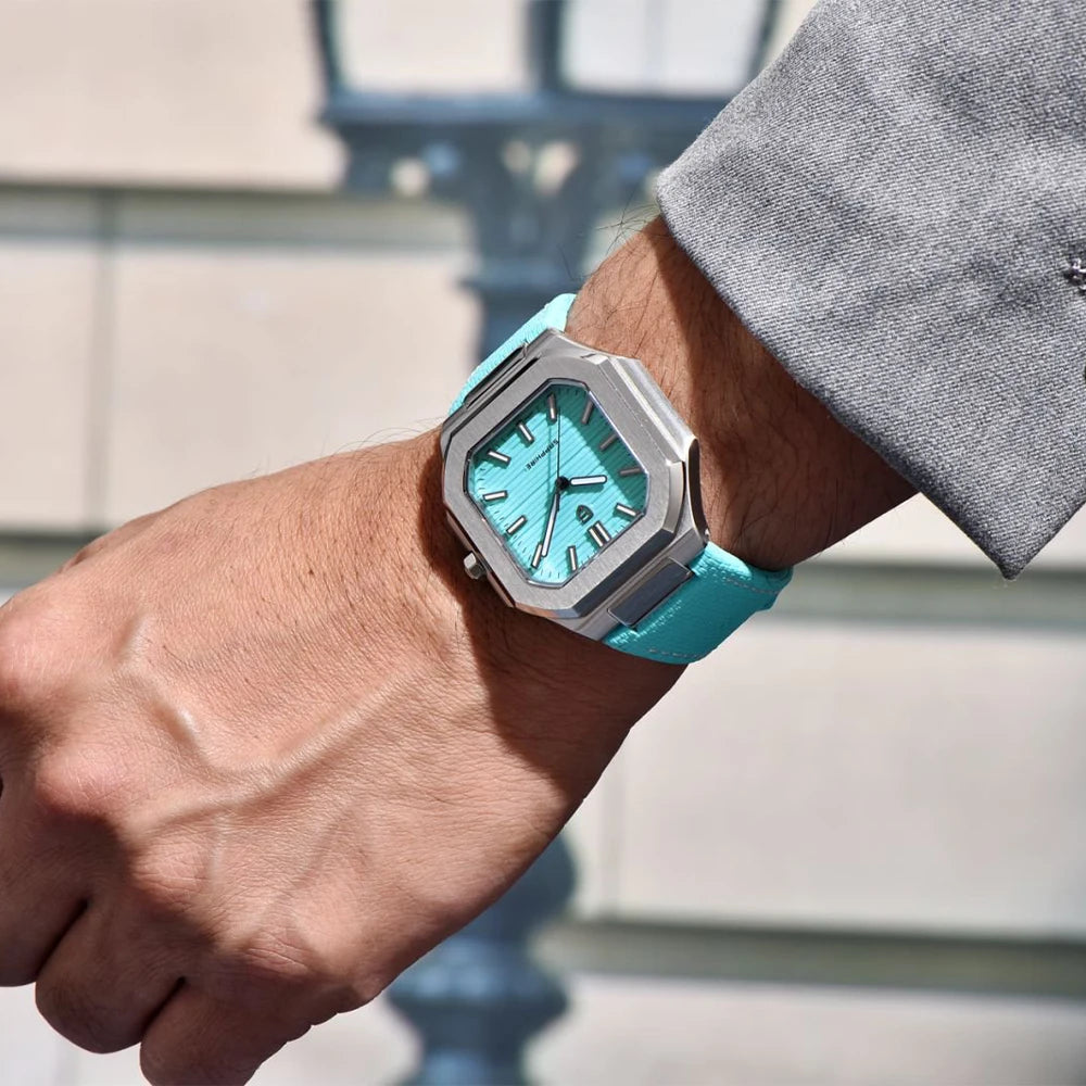 Reloj de lujo cuadrado de cuarzo PAGANI DESIGN 2026 para hombre, cristal de zafiro AR, movimiento japonés, luminoso, acero 316L completo
