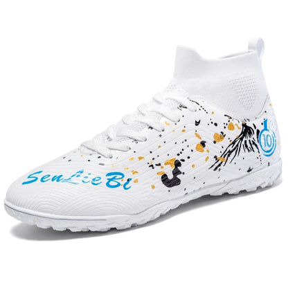 Chaussures de football anti-ald pour hommes, baskets de football respirantes, chaussures de football en plein air, basses, coordonnantes, TF, FG