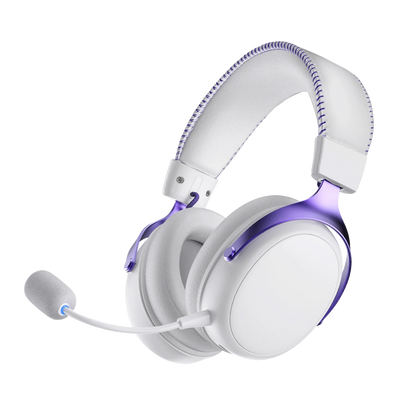 Auriculares gaming AKKO Verge S9 con micrófono – Driver de 53mm, Bluetooth 5.3 inalámbrico de cuatro modos, sonido envolvente 7.1, auriculares gaming profesionales para FPS