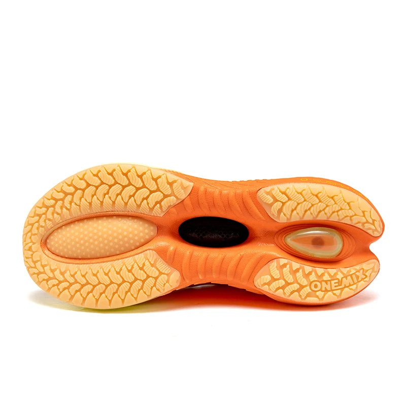 Zapatillas deportivas ONEMIX New Cushioning para hombre, aptas para corredores pesados, con cordones, antideslizantes, para mujer, uso exterior y atletismo masculino