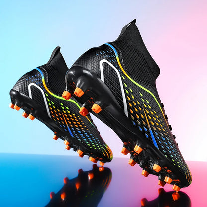 Men's Football Field Boots Ultralight Turf Indoor Society Training Soccer Shoes Cleats for Kids Sneakers TF/FG Football Shoes