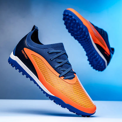 New Men's Football Boots Non-Slip Soccer Shoes Sport Outdoor Cleats Breathable Adult Long Spikes Training Boys Match Comfortable