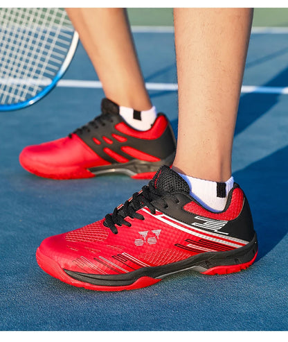 Professionelle Badminton-Schuhe, Sneaker, atmungsaktive, rutschfeste Tennis- und Sportschuhe für Herren und Damen, Trainingssneaker