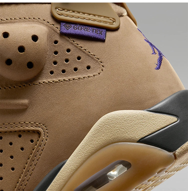 Nike genuine Air Jordan 6 Women's Retro High-Top Basketball Shoes FD1643-300