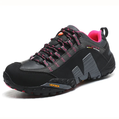 Zapatillas de trekking para hombre Outdoor Lover, impermeables, botas de montaña de cuero genuino, calzado táctico para caza en bosque