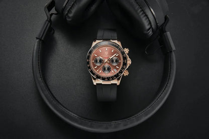 Nuovo originale PAGANI DESIGN PD-1664 orologio da uomo di lusso, movimento al quarzo giapponese VK63, zaffiro, impermeabile, cronografo, oro