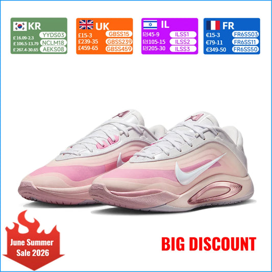 Nike A'ONE EP Unisex – módne, ľahké, priedušné, odpružené, patchworkové tréningové a basketbalové topánky FZ8606-101