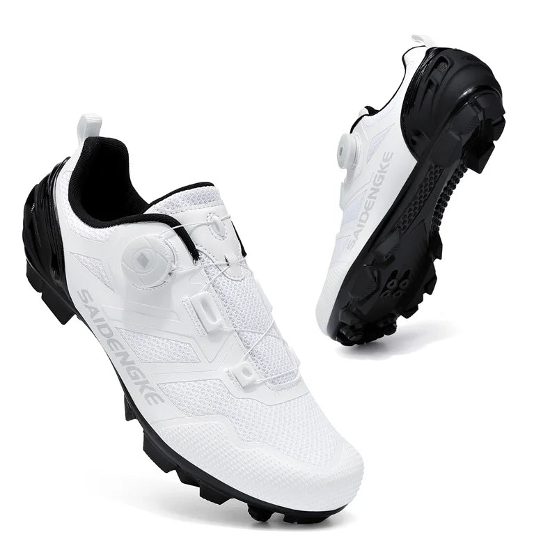 Unisex Cycling MTB Shoes Men Mountain Sneakers Footwear Dirt Bike Racing Clip Bicycle Woman MTB Speed Cleat Biking