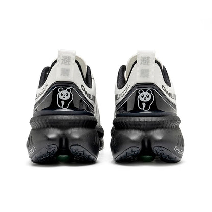 ONEMIX New Cushioning Running Shoes For Men Suitable for Heavy Runners Lace-Up Sports Women Non-slip Outdoor Athletic Male Sneakers