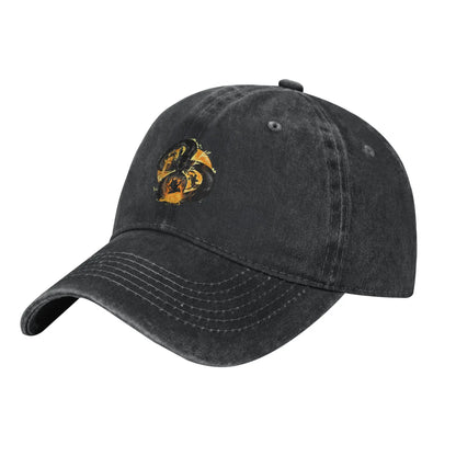 Vintage Dragon Ball Z Attack of Shenron Baseball Caps Men Women Distressed Denim Washed Cap Outdoor Running Golf Gift Hats Cap