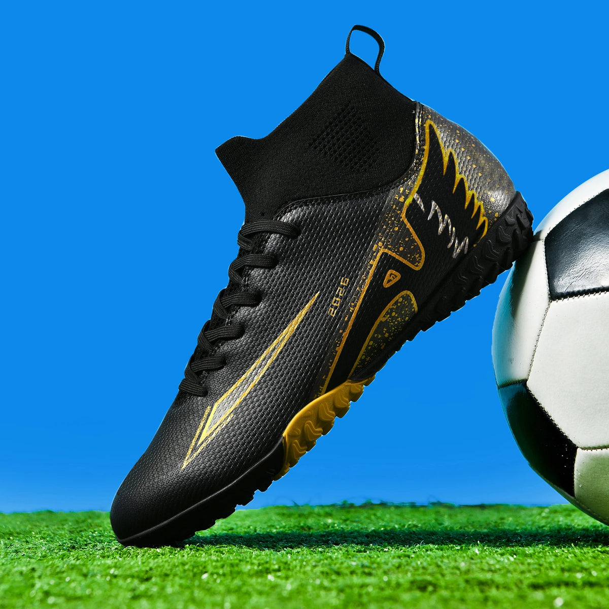 Professional Football Boots Man Soccer Shoes Adult's Society Football Cleat Ultralight Training Soccer Outdoor Sports Sneakers