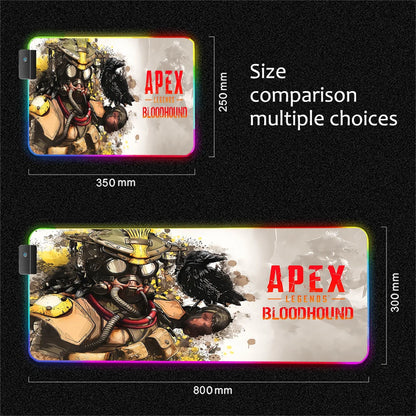 RGB Apex Legends Keyboard Mousepad Computer Gaming Cool Mouse Pad Speed Large Accessories Mouse Mats Office Desk Protector Mat