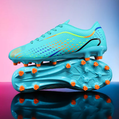 Chaussures de football pour enfants et jeunes, crampons antidérapants, respirants et légers, baskets d'entraînement pour garçons, enfants, matchs de football