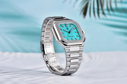 Reloj de lujo cuadrado de cuarzo PAGANI DESIGN 2026 para hombre, cristal de zafiro AR, movimiento japonés, luminoso, acero 316L completo