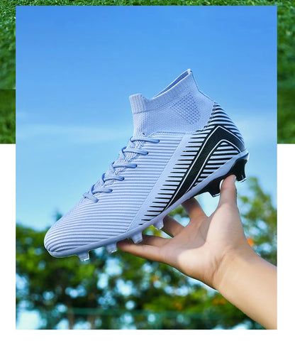New Men's Professional Soccer Shoes Non-slip Football Boots Unisex Breathable Futsal Sports New Cleats Drop Shipping Ultralight