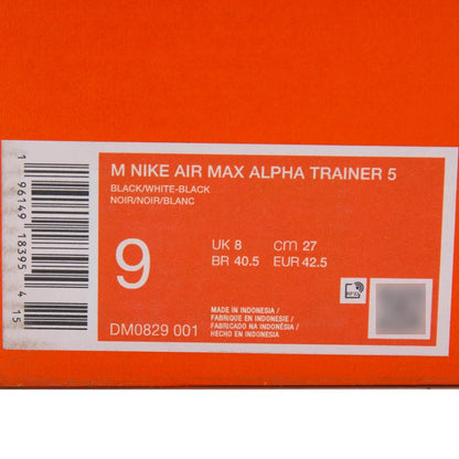 Nike Men's Air Max Alpha Trainer 5 Sports Shoes Air Cushion Cushioning Running Shoes Dm0829-001