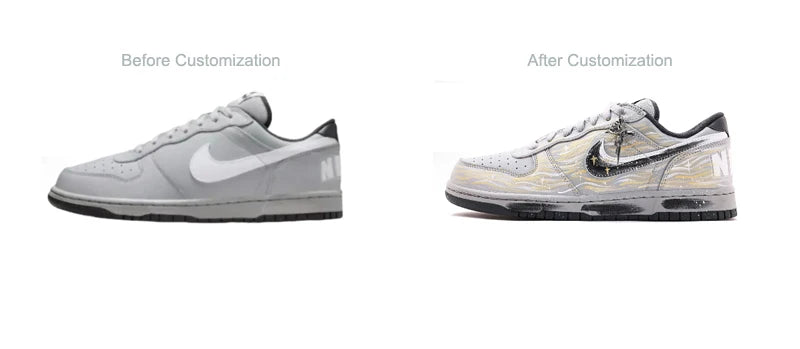 Προσαρμοσμένα αθλητικά παπούτσια Nike Dunk: Μοντέρνα, ευέλικτα, σε στυλ πανεπιστημίου, με μινιμαλιστική αισθητική, κλασικά χαμηλά, με απορρόφηση κραδασμών και στήριξη, για άνδρες
