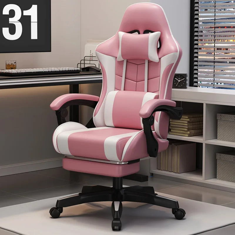 Silla gaming para cibercafé y esports Sponge, silla de ordenador para cibercafé, silla de oficina reclinable para el hogar, cómoda y giratoria