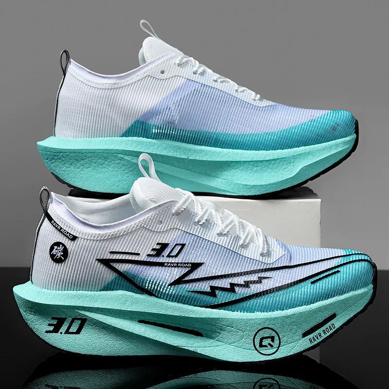 Sneakers da uomo in mesh comfort, scarpe da tennis 2025, running da uomo con piastra in carbonio 3.0, ammortizzazione per sport, allenamento e jogging