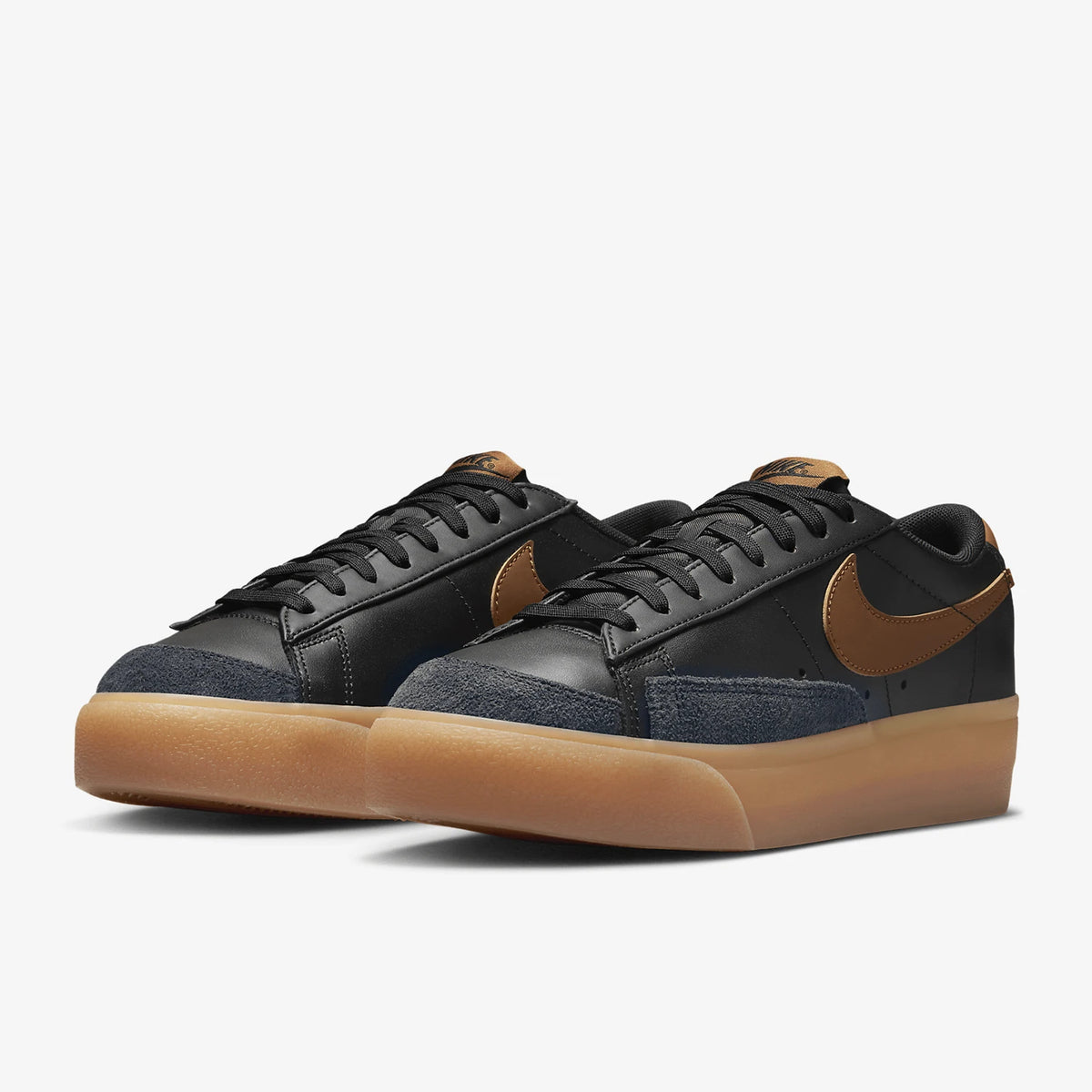 Nike originale efterår/vinter-sneakers til kvinder med tyk sål DJ0292-003