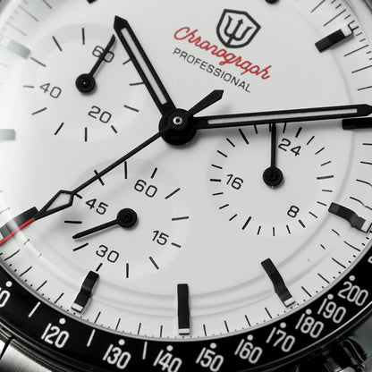 Reloj para hombre Watchdives New Wd1863 de cuarzo VK63, cronógrafo, cristal de zafiro abombado, resistente al agua, 39Mm, acero, marca líder, lujo, negocios