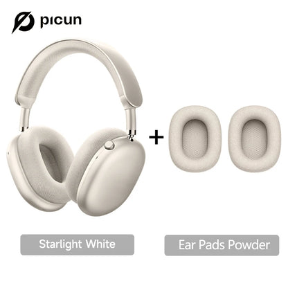 Cuffie wireless Picun F8MAX ANC, cancellazione attiva del rumore ibrida 59dB, audio spaziale, auricolari Bluetooth 6.0, headset over-ear 180H