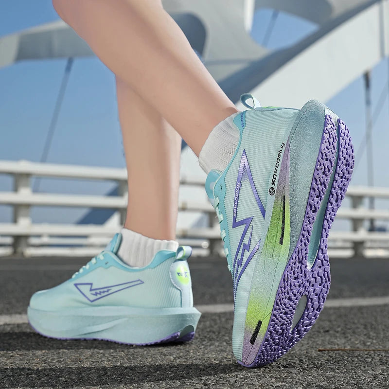 Men Running Shoes Breathable Non-slip Outdoor Sports Tennis for Women's Casual Sneakers Marathon Jogging Walking Flat Shoes
