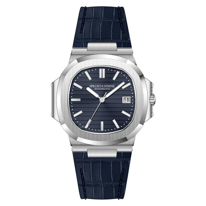 Specht&Sohne 2025 Nuevo reloj clásico de lujo para hombre, reloj automático para hombre en acero inoxidable con zafiro, 8215 reloj de pulsera mecánico