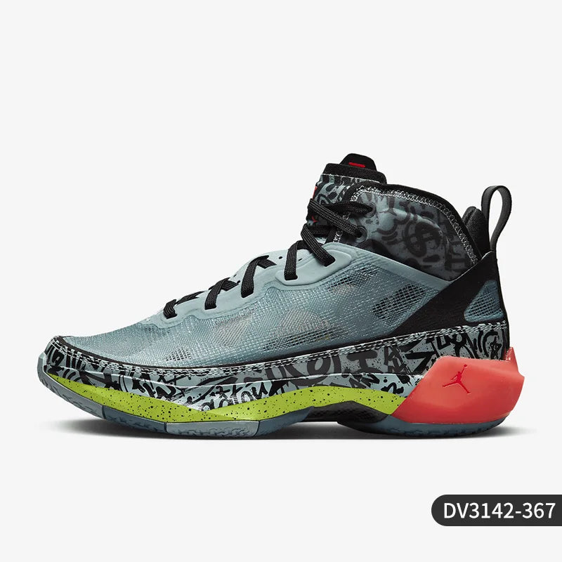 „Nike“ originalūs „Air Jordan 37 Low AJ37“ moteriški krepšinio bateliai DV3142-367