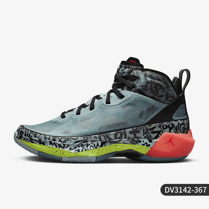 „Nike“ originalūs „Air Jordan 37 Low AJ37“ moteriški krepšinio bateliai DV3142-367