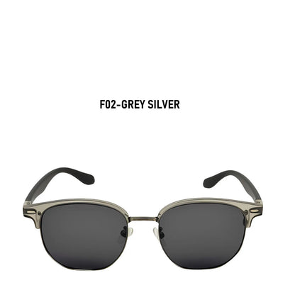 Polarized Sunglass Men Lenses Semi Rimless Vintage Retro Sunglasses Women Trendy Vacation Fashion Glasses Gafas De Sol Hombre