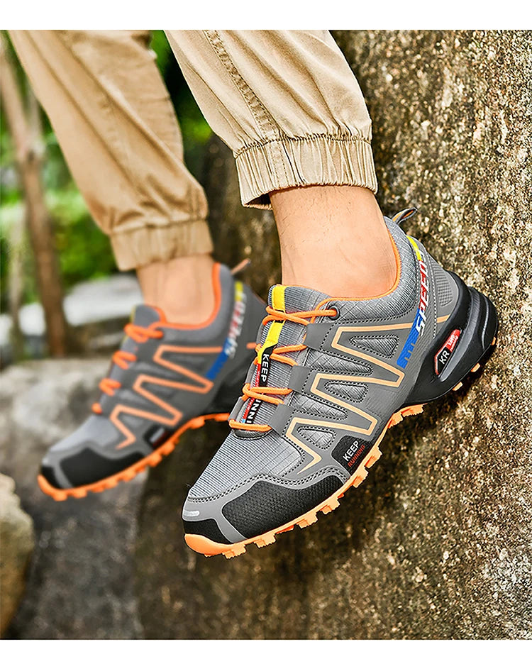 Men's High Quality Hiking Shoes Outdoor Trainers Climbing Shoes Women's Trekking Sneakers Anti-slip Tactical Sneaker