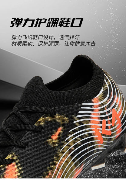 Scarpe da calcio professionali da uomo, resistenti e confortevoli, per allenamento, ultraleggere, di alta qualità, per partita